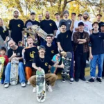 Gruppenfoto Halloween Game of Skate